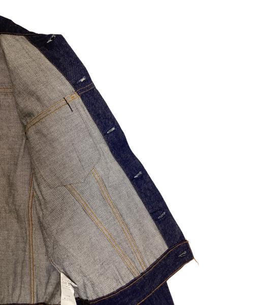 LE（エルイー）LE (エルイー) DENIM BLOUSON インディゴ サイズ:2の古着・服飾アイテム