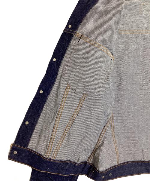 LE（エルイー）LE (エルイー) DENIM BLOUSON インディゴ サイズ:2の古着・服飾アイテム