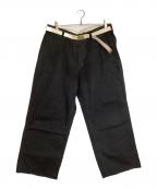 MASTER&CO.マスターアンドコー）の古着「CUT OFF TROUSERS」｜ブラック