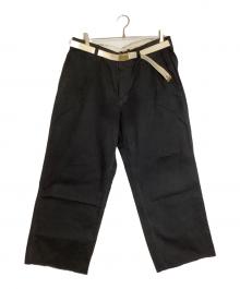 MASTER&CO.（マスターアンドコー）の古着「CUT OFF TROUSERS」｜ブラック