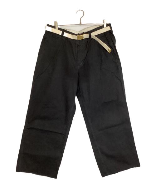 MASTER&CO.（マスターアンドコー）MASTER&CO. (マスターアンドコー) CUT OFF TROUSERS ブラック サイズ:Lの古着・服飾アイテム