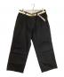 MASTER&CO.（マスターアンドコー）の古着「CUT OFF TROUSERS」｜ブラック