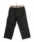 MASTER&CO. (マスターアンドコー) CUT OFF TROUSERS ブラック サイズ:L：6000円