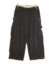 COSMOS TEXAS（コスモステキサス）の古着「New EASY PANTS」｜ブラック