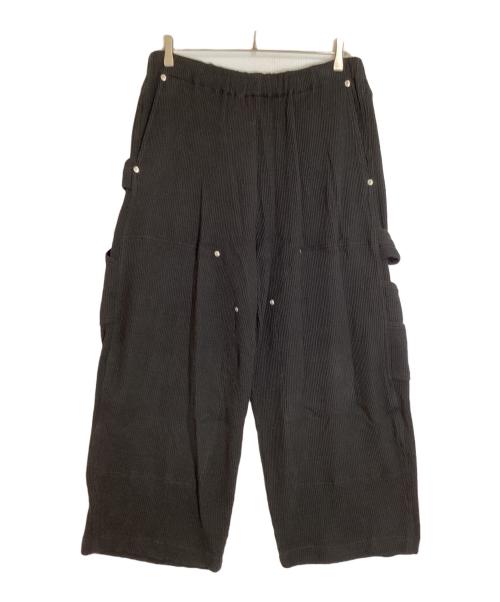 COSMOS TEXAS（コスモステキサス）COSMOS TEXAS (コスモステキサス) New EASY PANTS ブラック サイズ:Lの古着・服飾アイテム