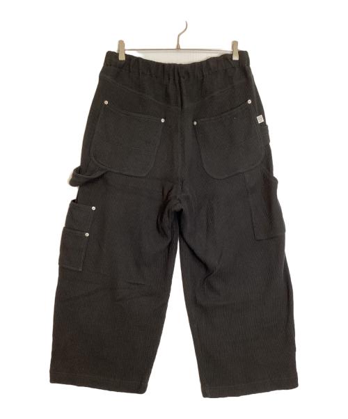 COSMOS TEXAS（コスモステキサス）COSMOS TEXAS (コスモステキサス) New EASY PANTS ブラック サイズ:Lの古着・服飾アイテム