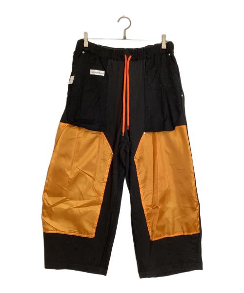 COSMOS TEXAS（コスモステキサス）COSMOS TEXAS (コスモステキサス) New EASY PANTS ブラック サイズ:Lの古着・服飾アイテム