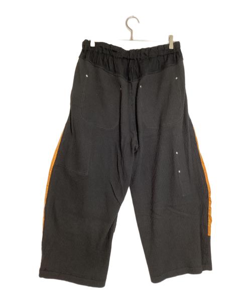 COSMOS TEXAS（コスモステキサス）COSMOS TEXAS (コスモステキサス) New EASY PANTS ブラック サイズ:Lの古着・服飾アイテム