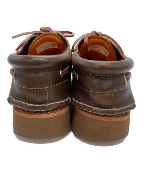 Timberland（ティンバーランド）Timberland (ティンバーランド) 3EYE CLASSIC LUG：HANDSEWN BOAT SHOE ブラウン サイズ:US7.5の古着・服飾アイテム