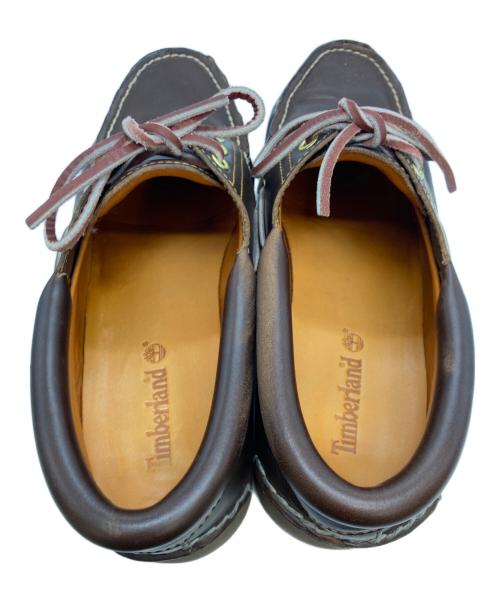 Timberland（ティンバーランド）Timberland (ティンバーランド) 3EYE CLASSIC LUG：HANDSEWN BOAT SHOE ブラウン サイズ:US7.5の古着・服飾アイテム