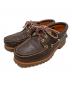 Timberland（ティンバーランド）の古着「3EYE CLASSIC LUG：HANDSEWN BOAT SHOE」｜ブラウン