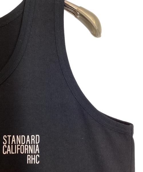STANDARD CALIFORNIA（スタンダードカリフォルニア）STANDARD CALIFORNIA (スタンダードカリフォルニア) RHC Ron Herman (アールエイチシー ロンハーマン) コラボタンクトップ ブラック サイズ:XLの古着・服飾アイテム