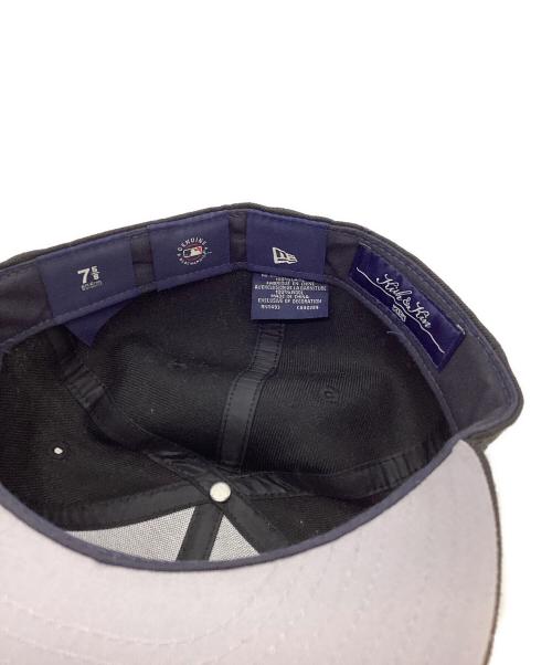 New Era（ニューエラ）New Era (ニューエラ) MLB (エムエルビー) KITH (キス) キャップ ブラック サイズ:SIZE 7 5/8の古着・服飾アイテム