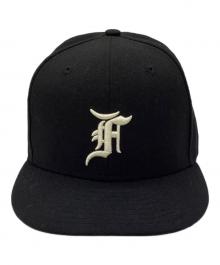 New Era×MLB×FOG ESSENTIALS（ニューエラ×エムエルビー×フィアオブゴッド エッセンシャル）の古着「59FIFTY ウールキャップ」｜ブラック