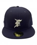 New Era×MLB×FOG ESSENTIALSニューエラ×エムエルビー×フィアオブゴッド エッセンシャル）の古着「59FIFTY キャップ」｜ネイビー