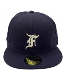 New Era×MLB×FOG ESSENTIALS（ニューエラ×エムエルビー×フィアオブゴッド エッセンシャル）の古着「59FIFTY キャップ」｜ネイビー
