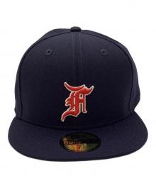 New Era×MLB×FOG ESSENTIALS（ニューエラ×エムエルビー×フィアオブゴッド エッセンシャル）の古着「59FIFTY ウールキャップ」｜ネイビー