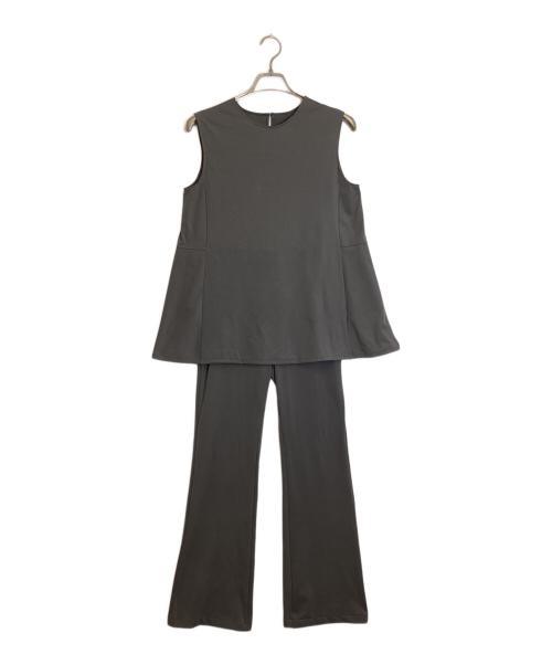 PLST（プラステ）PLST (プラステ) クールタッチ ジャージーパンツ セットアップ グレー サイズ:Sの古着・服飾アイテム