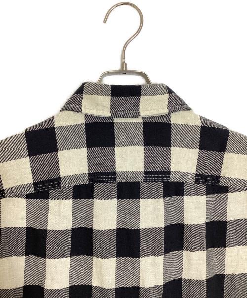RRL（ダブルアールエル）RRL (ダブルアールエル) チェックネルシャツ アイボリー×ブラック サイズ:Sの古着・服飾アイテム