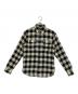 RRL（ダブルアールエル）の古着「チェックネルシャツ」｜アイボリー×ブラック