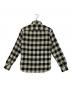 RRL (ダブルアールエル) チェックネルシャツ アイボリー×ブラック サイズ:S：18000円