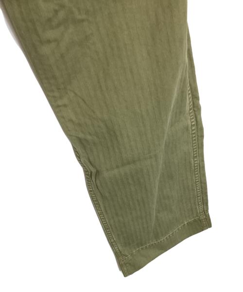 RRL（ダブルアールエル）RRL (ダブルアールエル) ヘリンボーンベイカーパンツ グリーン サイズ:SIZE30の古着・服飾アイテム