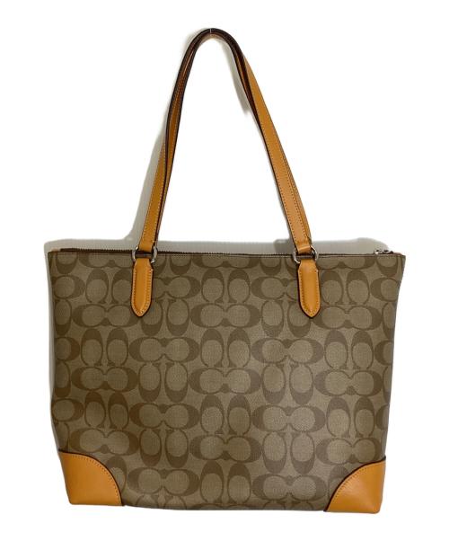 COACH（コーチ）COACH (コーチ) トートバッグ ブラウンの古着・服飾アイテム