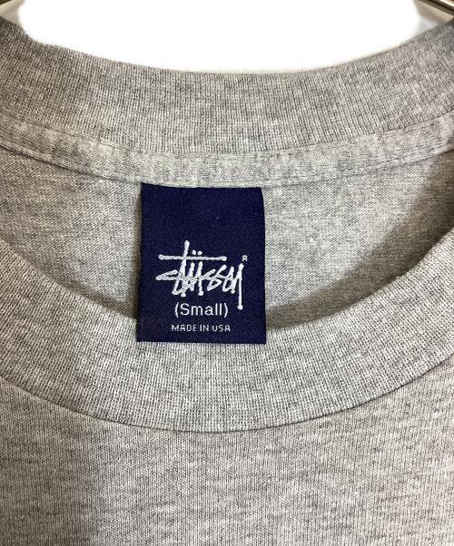 stussy（ステューシー）stussy (ステューシー) NEW YORKプリントTシャツ グレー サイズ:Sの古着・服飾アイテム