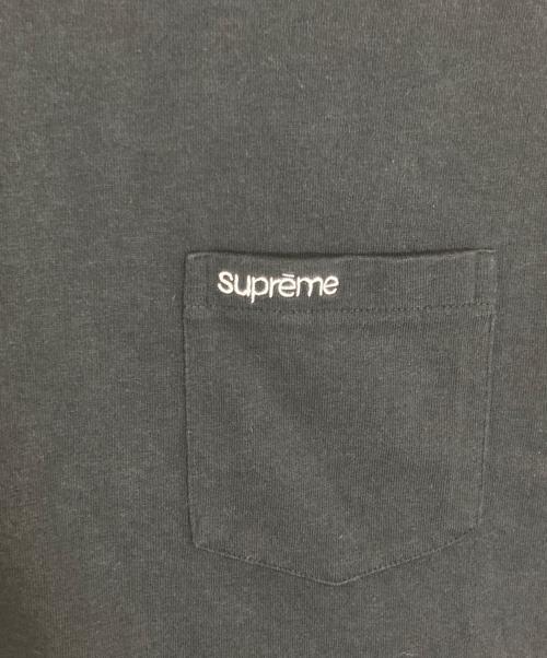 SUPREME（シュプリーム）SUPREME (シュプリーム) S/S Pocket Tee / ショートスリーブ ポケット T ブラック サイズ:Lの古着・服飾アイテム