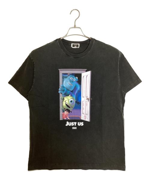 KITH（キス）KITH (キス) Disney PIXAR (ディズニー ピクサー) キャラクター プリントTシャツ ブラック サイズ:Lの古着・服飾アイテム