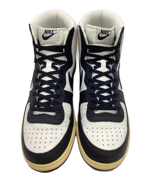 NIKE（ナイキ）NIKE (ナイキ) Terminator High ハイカットスニーカー ホワイト×ブラック サイズ:28の古着・服飾アイテム
