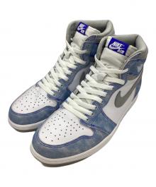 NIKE（ナイキ）の古着「AIR JORDAN 1 HIGH OG ハイカットスニーカー」｜ホワイト×ブルー×グレー