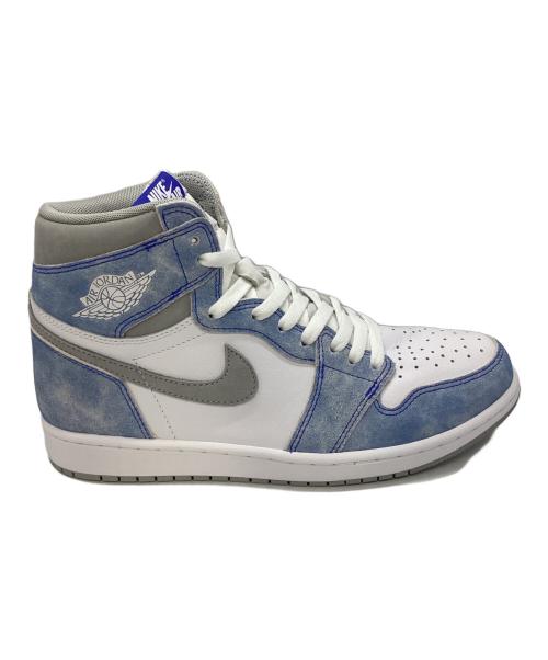 NIKE（ナイキ）NIKE (ナイキ) AIR JORDAN 1 HIGH OG ハイカットスニーカー ホワイト×ブルー×グレー サイズ:28の古着・服飾アイテム