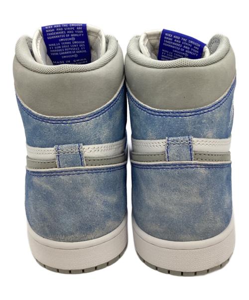 NIKE（ナイキ）NIKE (ナイキ) AIR JORDAN 1 HIGH OG ハイカットスニーカー ホワイト×ブルー×グレー サイズ:28の古着・服飾アイテム
