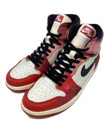 NIKE×SPIDER-MAN（ナイキ×スパイダーマン）の古着「AIR JORDAN 1 RETRO HIGH OG SP ハイカットスニーカー」｜レッド×ホワイト×ブラック