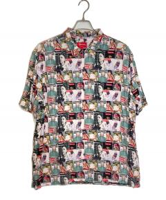 中古・古着通販】CHALLENGER (チャレンジャー) S/S FLAME LEAF SHIRT