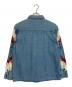 CHALLENGER (チャレンジャー) L/S TIE DYE SLEEVE DENIM SHIRT インディゴ サイズ:XL：28000円