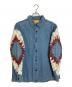 中古・古着 CHALLENGER (チャレンジャー) L/S TIE DYE SLEEVE DENIM SHIRT インディゴ サイズ:XL：28000円