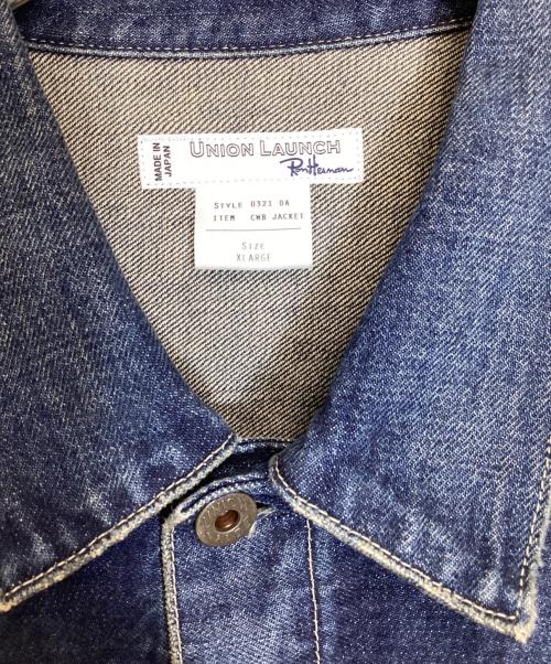 Ron Herman（ロンハーマン）Ron Herman (ロンハーマン) UNION LAUNCH (ユニオンランチ) CWB JACKET インディゴ サイズ:XLの古着・服飾アイテム