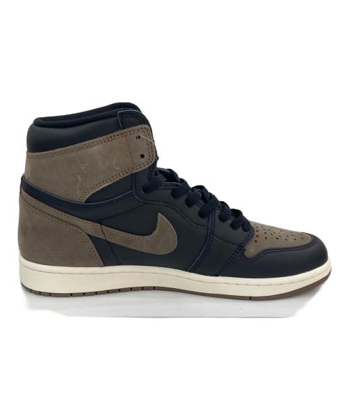 NIKE（ナイキ）NIKE (ナイキ) AIR JORDAN 1 RETRO HIGH OGハイカットスニーカー ブラック×ブラウン サイズ:28㎝の古着・服飾アイテム