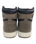 中古・古着 NIKE (ナイキ) AIR JORDAN 1 RETRO HIGH OGハイカットスニーカー ブラック×ブラウン サイズ:28㎝：25000円