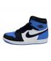 NIKE (ナイキ) AIR JORDAN 1 RETRO HIGH OG ハイカットスニーカー ブルー×ブラック×ホワイト サイズ:28cm：13000円