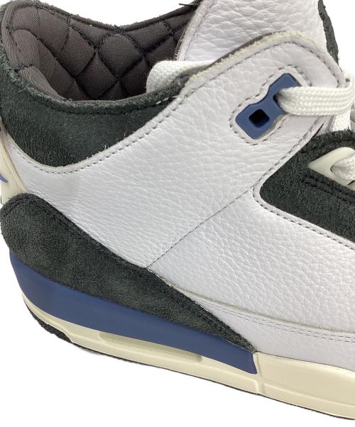 NIKE（ナイキ）NIKE (ナイキ) A Ma Maniere (ア・マ・マニエール) AIR JORDAN 3 RETRO OG SP ミッドカットスニーカー ホワイト×グレー×ネイビー サイズ:28㎝の古着・服飾アイテム