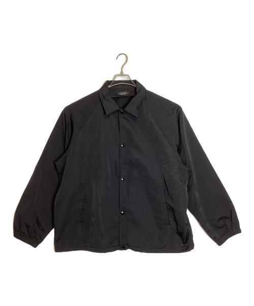 UNUSED（アンユーズド）UNUSED (アンユーズド) ウール混ナイロンコーチジャケット ブラック サイズ:3の古着・服飾アイテム