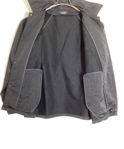 UNUSED（アンユーズド）UNUSED (アンユーズド) ウール混ナイロンコーチジャケット ブラック サイズ:3の古着・服飾アイテム