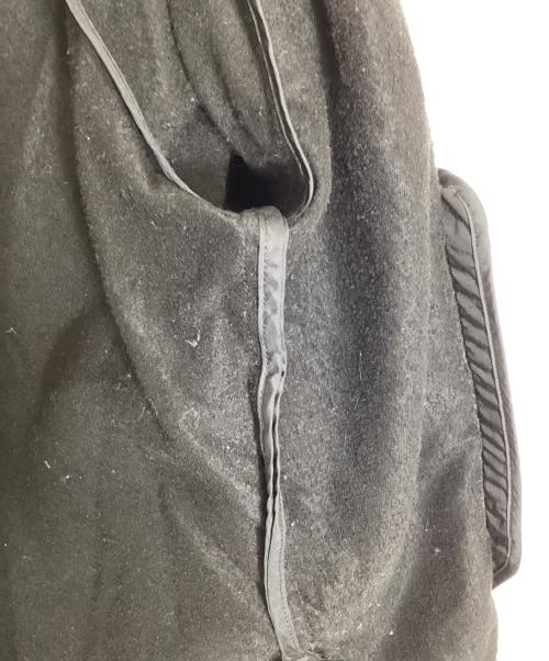 UNUSED（アンユーズド）UNUSED (アンユーズド) ウール混ナイロンコーチジャケット ブラック サイズ:3の古着・服飾アイテム