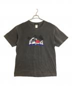 elephant TRIBAL fabricsエレファントトライバルファブリックス）の古着「プリントTシャツ」｜グレー