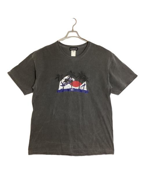 elephant TRIBAL fabrics（エレファントトライバルファブリックス）elephant TRIBAL fabrics (エレファントトライバルファブリックス) プリントTシャツ グレー サイズ:Mの古着・服飾アイテム