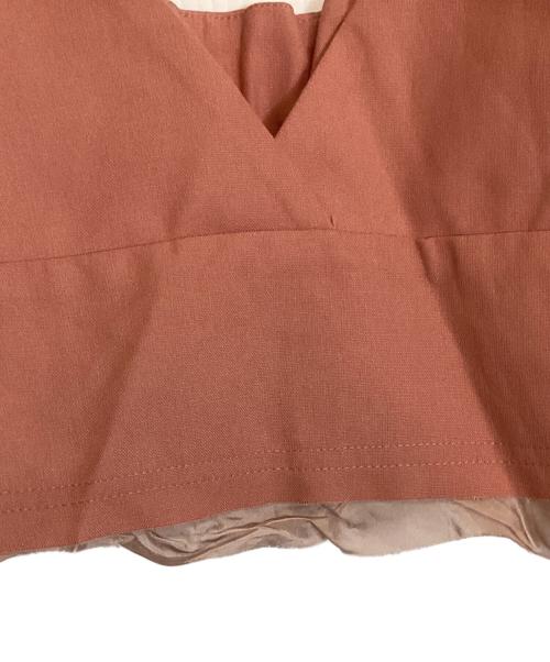 sacai（サカイ）sacai (サカイ) アンサンブルTシャツ ホワイト×ピンク サイズ:SIZE 2の古着・服飾アイテム