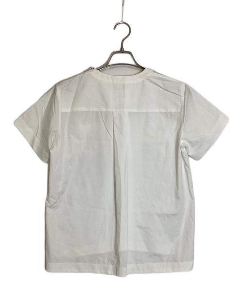 sacai（サカイ）sacai (サカイ) アンサンブルTシャツ ホワイト×ピンク サイズ:SIZE 2の古着・服飾アイテム